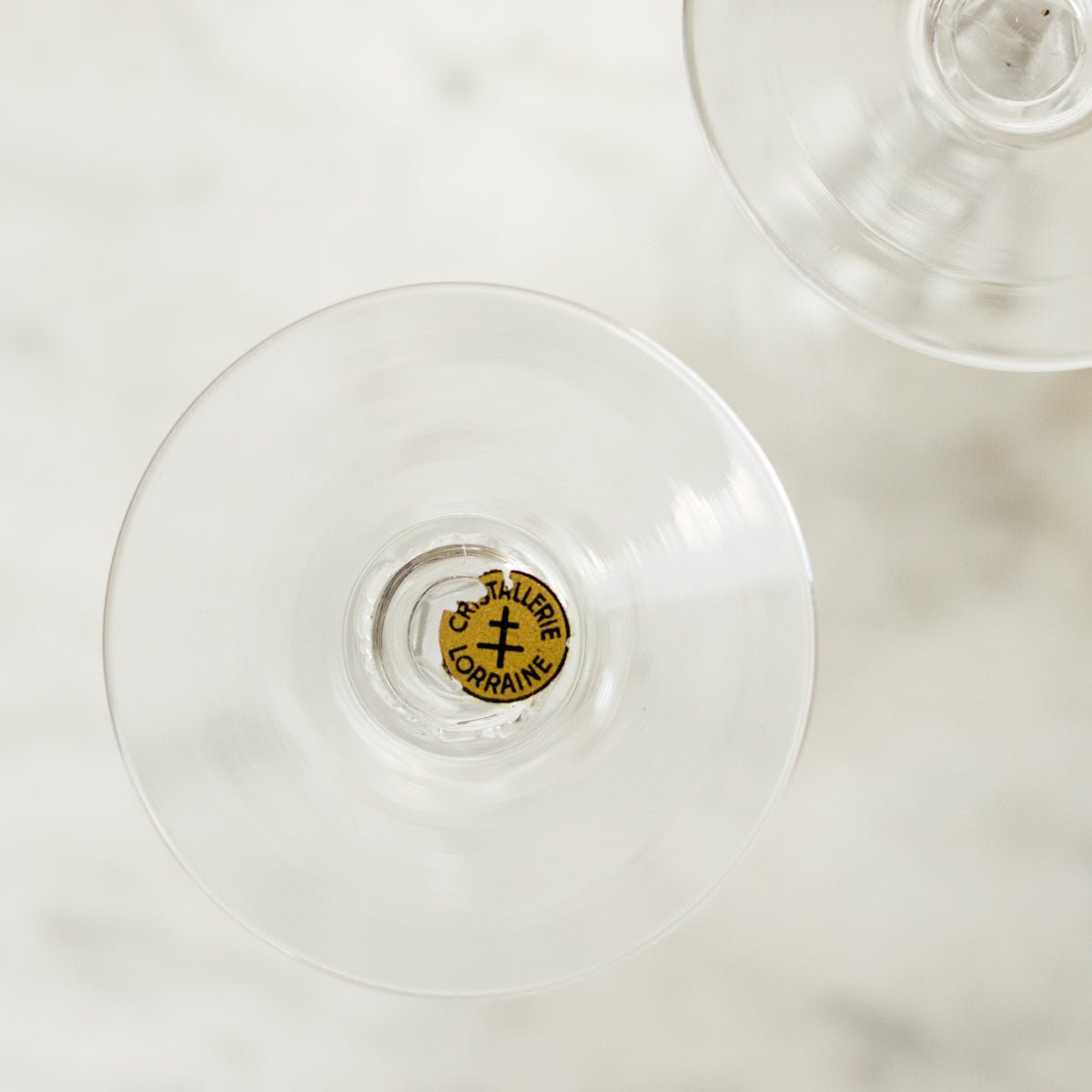 Cristallerie Lorraine Crystal Wine Glass Set of 6 - elsie green - the french kitchen