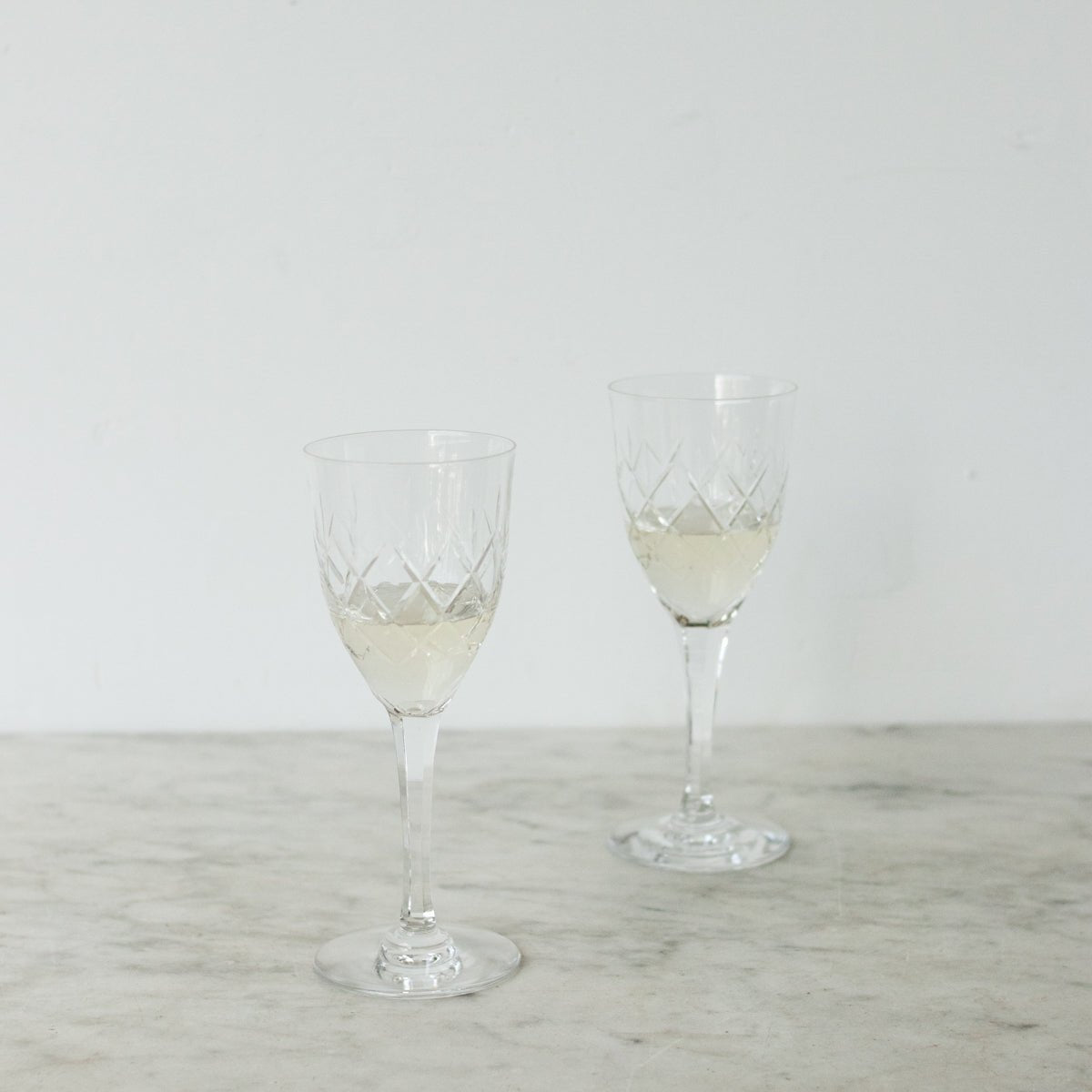 Cristallerie Lorraine Crystal Wine Glass Set of 6 - elsie green - the french kitchen