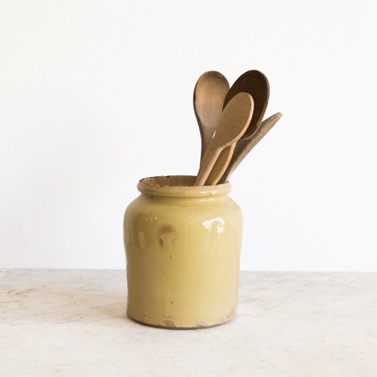 Crock With Provencal Glaze - elsie green - The French Kitchen