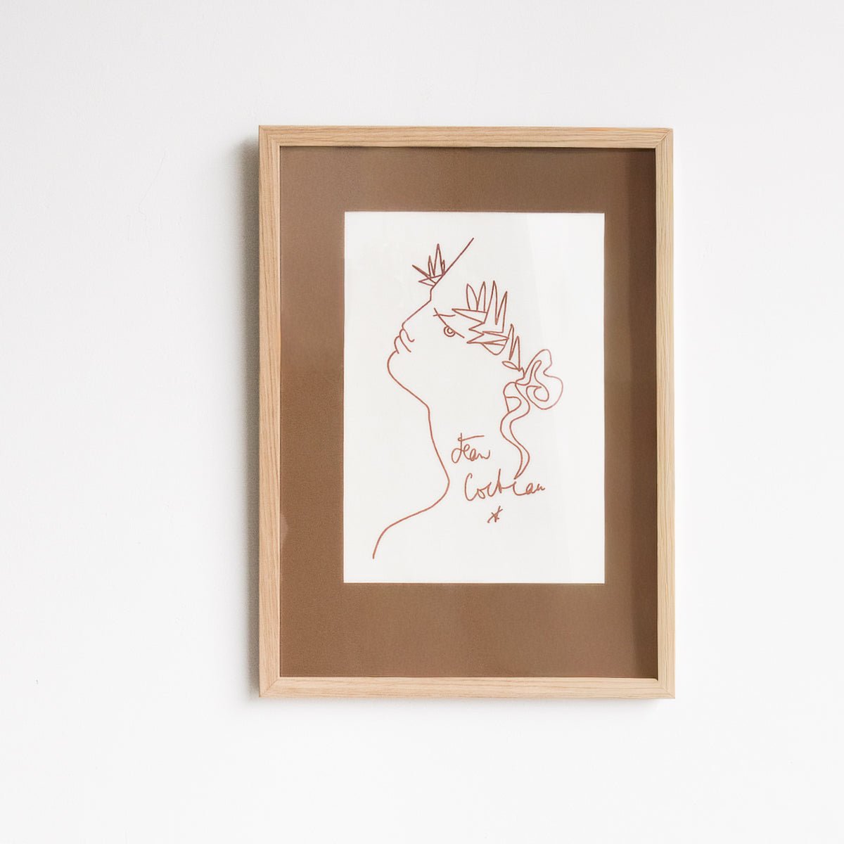 Crowned Head | Jean Cocteau - elsie green - art