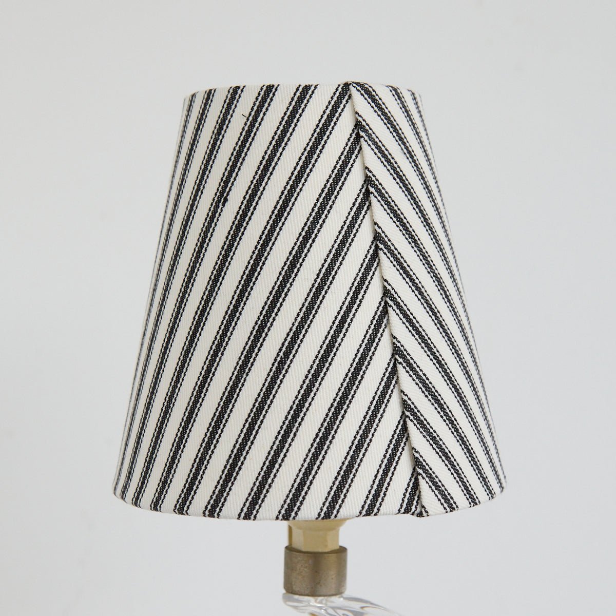 Crystal Accent Lamp with Ticking Shade - elsie green - decor