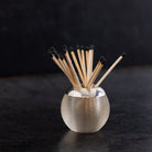 Crystal and Sterling Match Striker - elsie green - decor