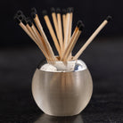 Crystal and Sterling Match Striker - elsie green - decor