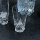 Crystal Bar Pitcher And Pair Of Tall Bar Glasses - elsie green - The French Kitchen