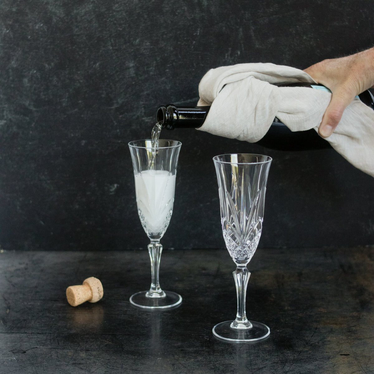 Vintage Crystal Stemware, Tumblers & Baccarat | Elsie Green
