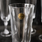 Crystal Champagne Flute Set of 6 - elsie green - the french kitchen