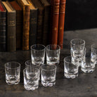 Crystal Daum Shot Glass Set of 11 - elsie green - the french kitchen