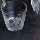 Crystal Decanter with Goose & Thistle Bar Glasses - elsie green - The French Kitchen