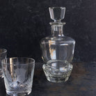 Crystal Decanter with Goose & Thistle Bar Glasses - elsie green - The French Kitchen