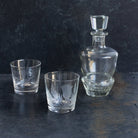 Crystal Decanter with Goose & Thistle Bar Glasses - elsie green - The French Kitchen