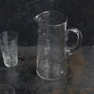 Crystal Pitcher And Set Of 5 Tumblers - elsie green - The French Kitchen