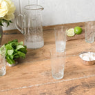 Crystal Pitcher and Set Of 5 Tumblers - elsie green - The French Kitchen
