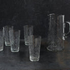Crystal Pitcher And Set Of 5 Tumblers - elsie green - The French Kitchen
