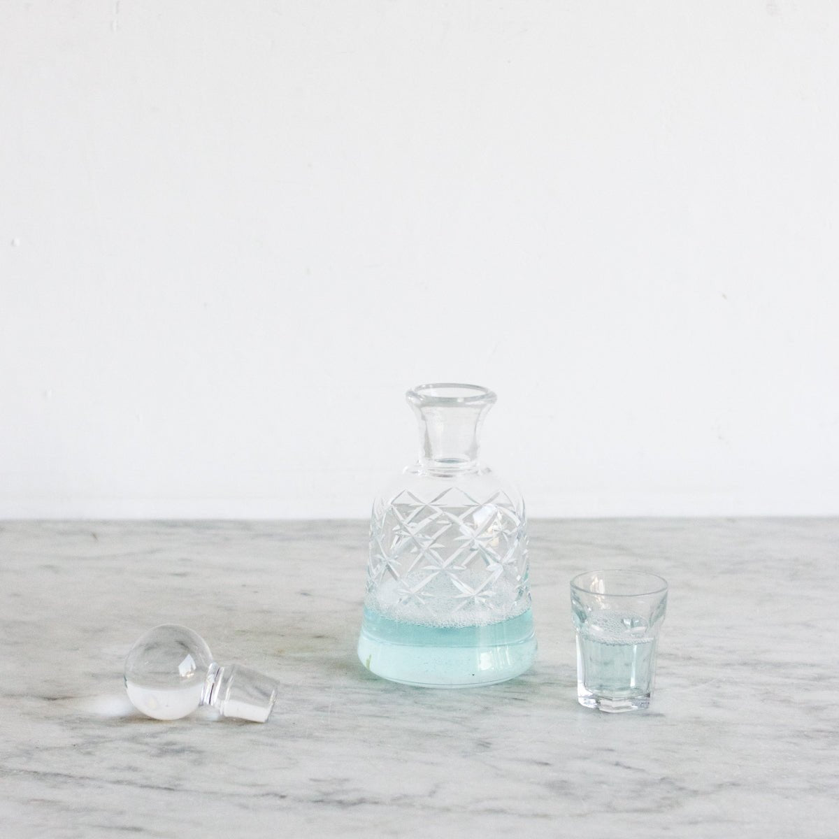 Crystal Vanity Bottle - elsie green - The French Kitchen