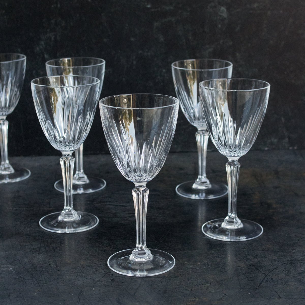 Crystal Wine Glass Set Of 4 - elsie green - The French Kitchen