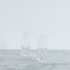 Cut Crystal Bar Glass Set Of 8 - elsie green - The French Kitchen