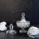 Cut Crystal Candy Jar - elsie green - decor