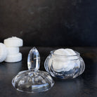 Cut Crystal Candy Jar - elsie green - decor