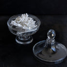 Cut Crystal Candy Jar - elsie green - decor