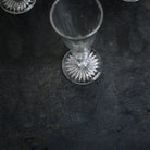 Cut Crystal Champagne Flute Set of 5 - elsie green - the french kitchen