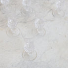 Cut Crystal Flute Set Of 6 - elsie green - The French Kitchen