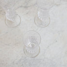 Cut Crystal Flute Set Of 6 - elsie green - The French Kitchen