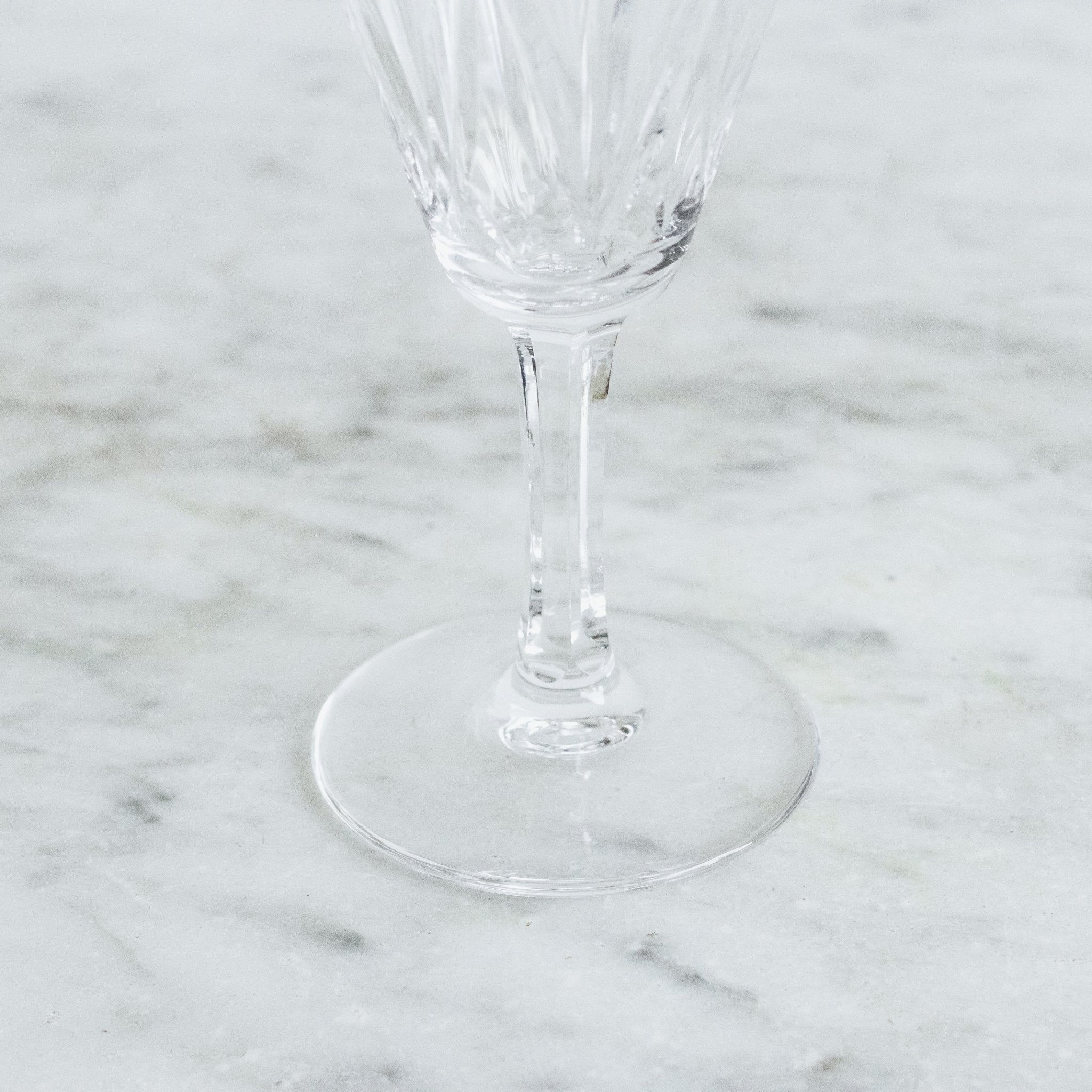 Cut Crystal Glass Set Of 8 - elsie green - The French Kitchen