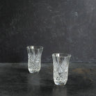 Cut Crystal Petite Flute Set Of 6 - elsie green - The French Kitchen