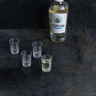 Cut Crystal Shot Glass Set Of 4 - elsie green - The French Kitchen