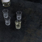 Cut Crystal Shot Glass Set Of 4 - elsie green - The French Kitchen