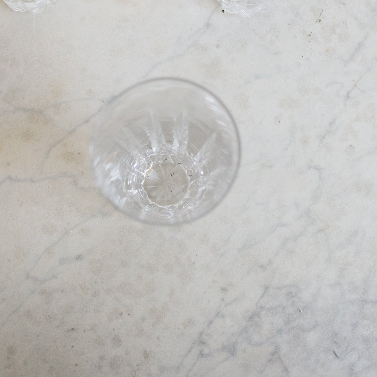 Cut Crystal Stemless Flute Set Of 8 - elsie green - The French Kitchen