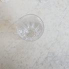 Cut Crystal Stemless Flute Set Of 8 - elsie green - The French Kitchen