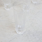 Cut Crystal Stemless Flute Set Of 8 - elsie green - The French Kitchen
