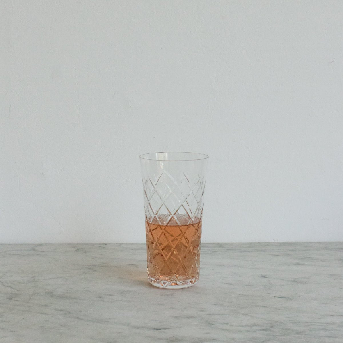 Cut Crystal Tumbler Set of 4 - elsie green - the french kitchen
