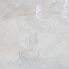 Cut Crystal Wine Glass Set Of 6 - elsie green - The French Kitchen