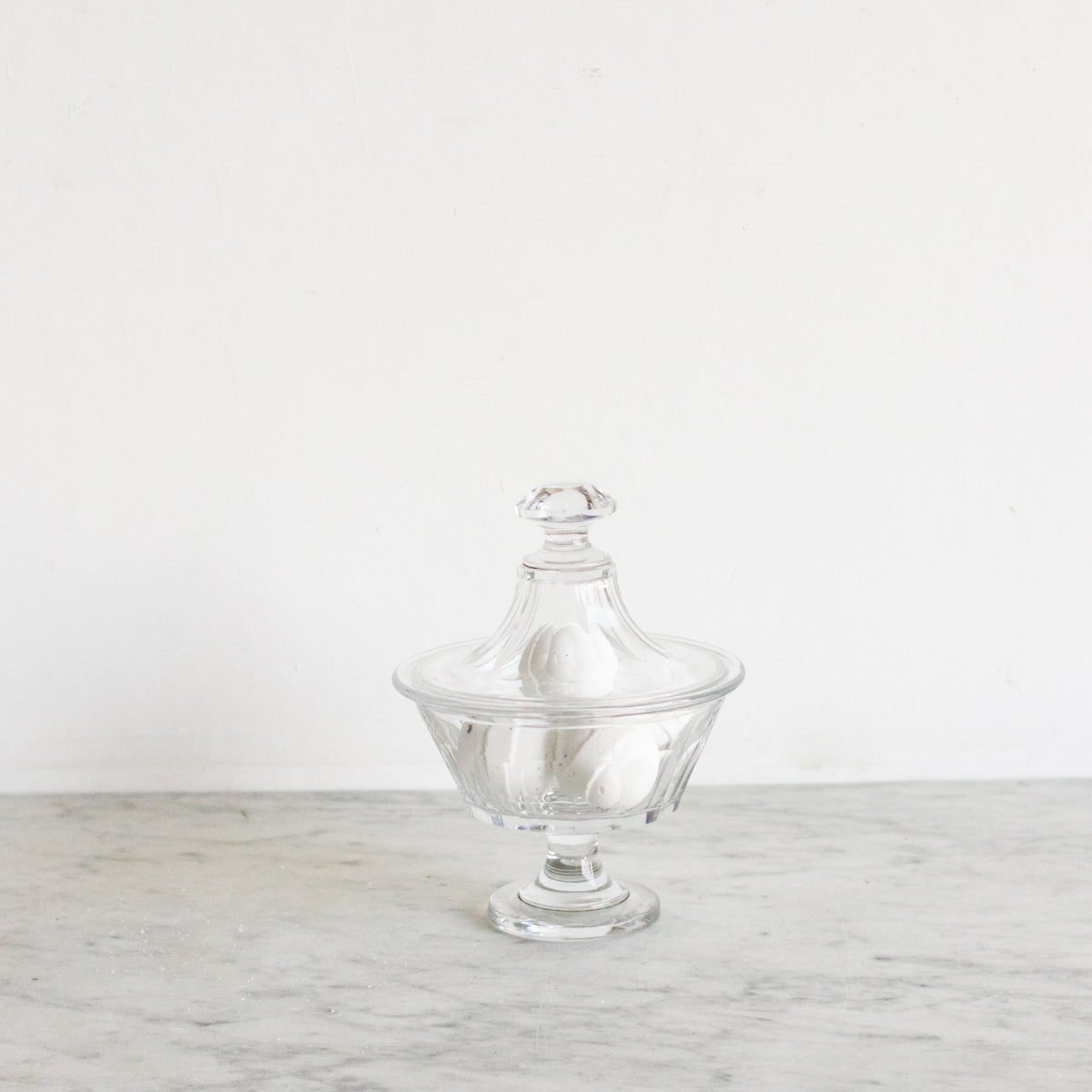 Cut Glass Candy Jar - elsie green - decor