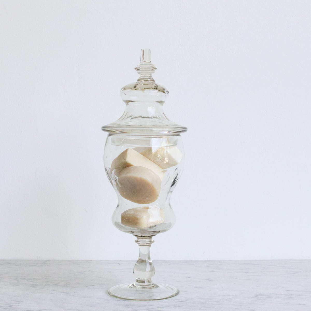 Cut Glass Candy jar - elsie green - decor