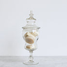 Cut Glass Candy jar - elsie green - decor