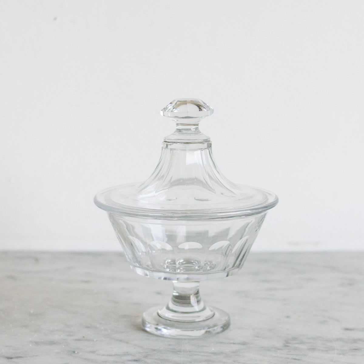 Cut Glass Candy Jar - elsie green - decor