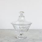 Cut Glass Candy Jar - elsie green - decor