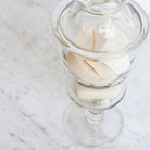 Cut Glass Candy jar - elsie green - decor