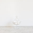 Cut Glass Candy Jar With Lid - elsie green - Decor