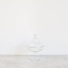 Cut Glass Candy Jar With Lid - elsie green - Decor