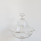 Cut Glass Candy Jar With Lid - elsie green - Decor