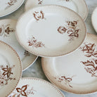 Danois Transferware Plate Set of 4 - elsie green - the french kitchen