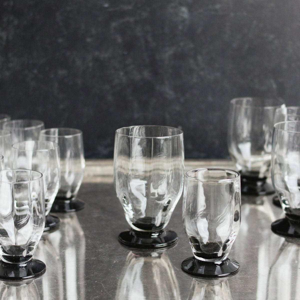 Daum Crystal Wine Glass Set of 4 - elsie green - the french kitchen