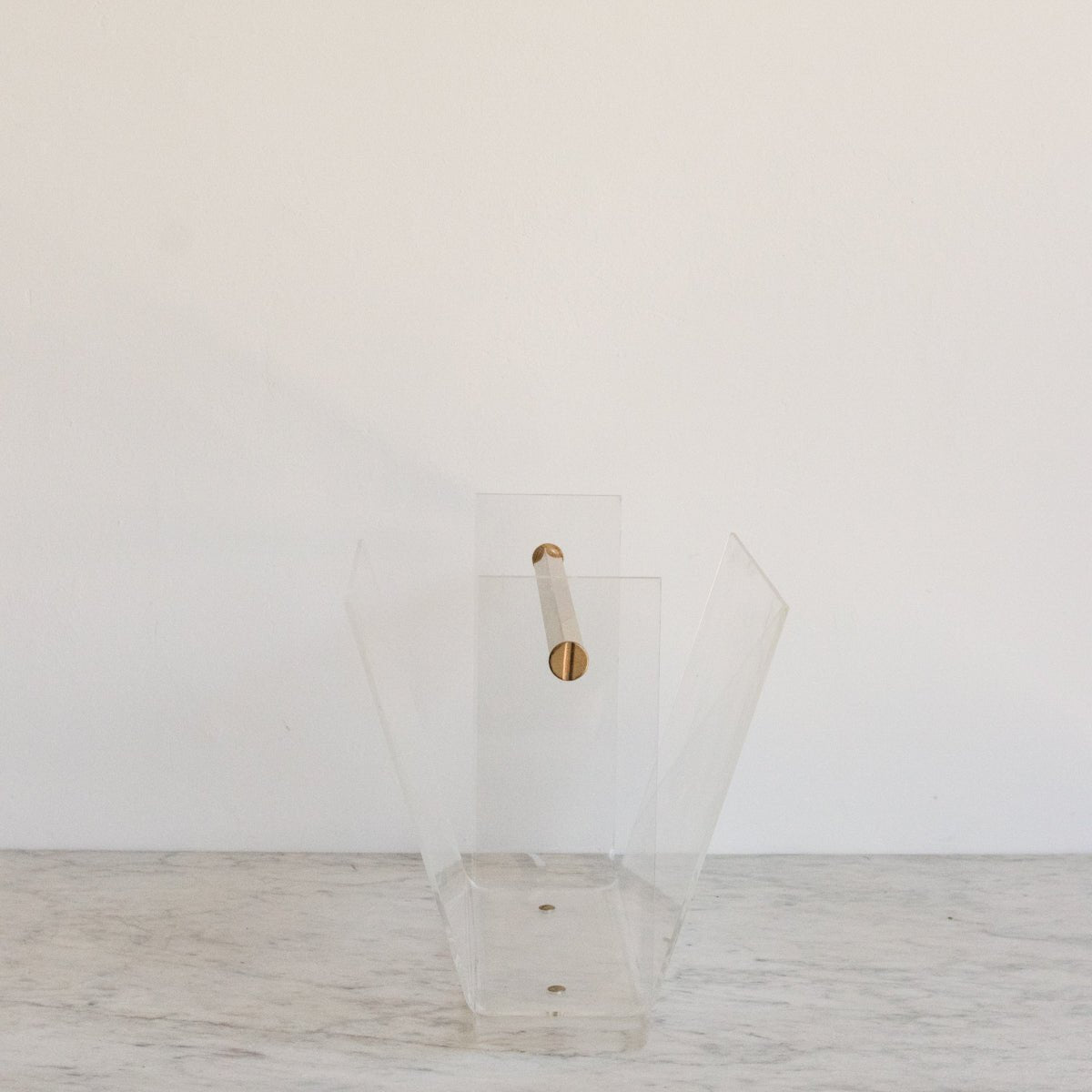 David Lange for Roche Bobois Vintage Magazine Stand - elsie green - decor