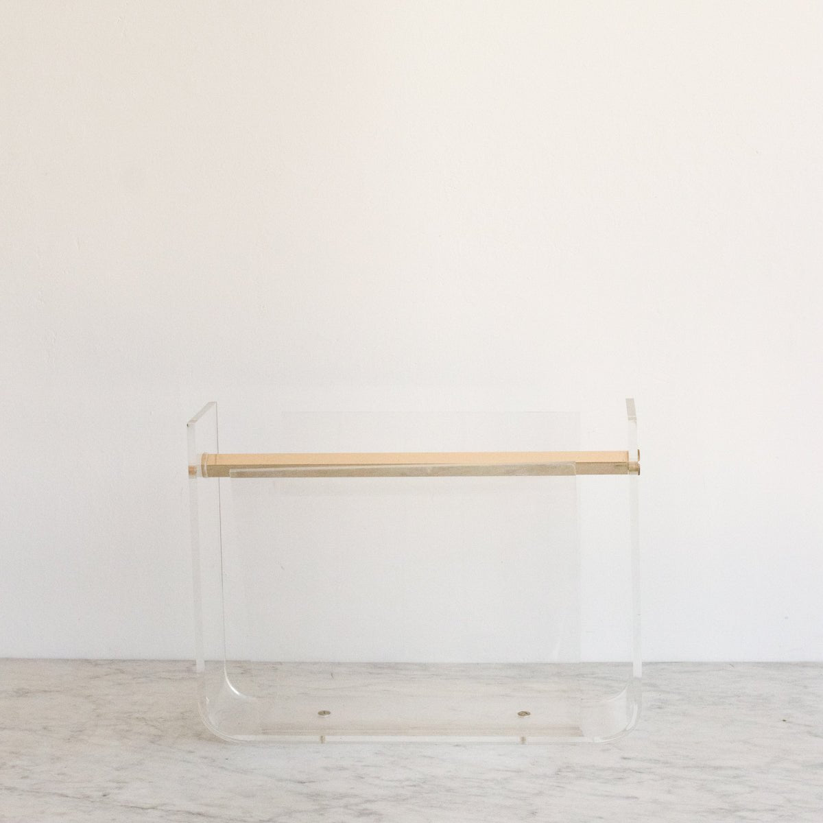 David Lange for Roche Bobois Vintage Magazine Stand - elsie green - decor