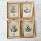 French Royal Family Portrait Set of 4 - elsie green