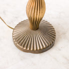 Pair of Vintage Brass Candlestick Lamps - elsie green